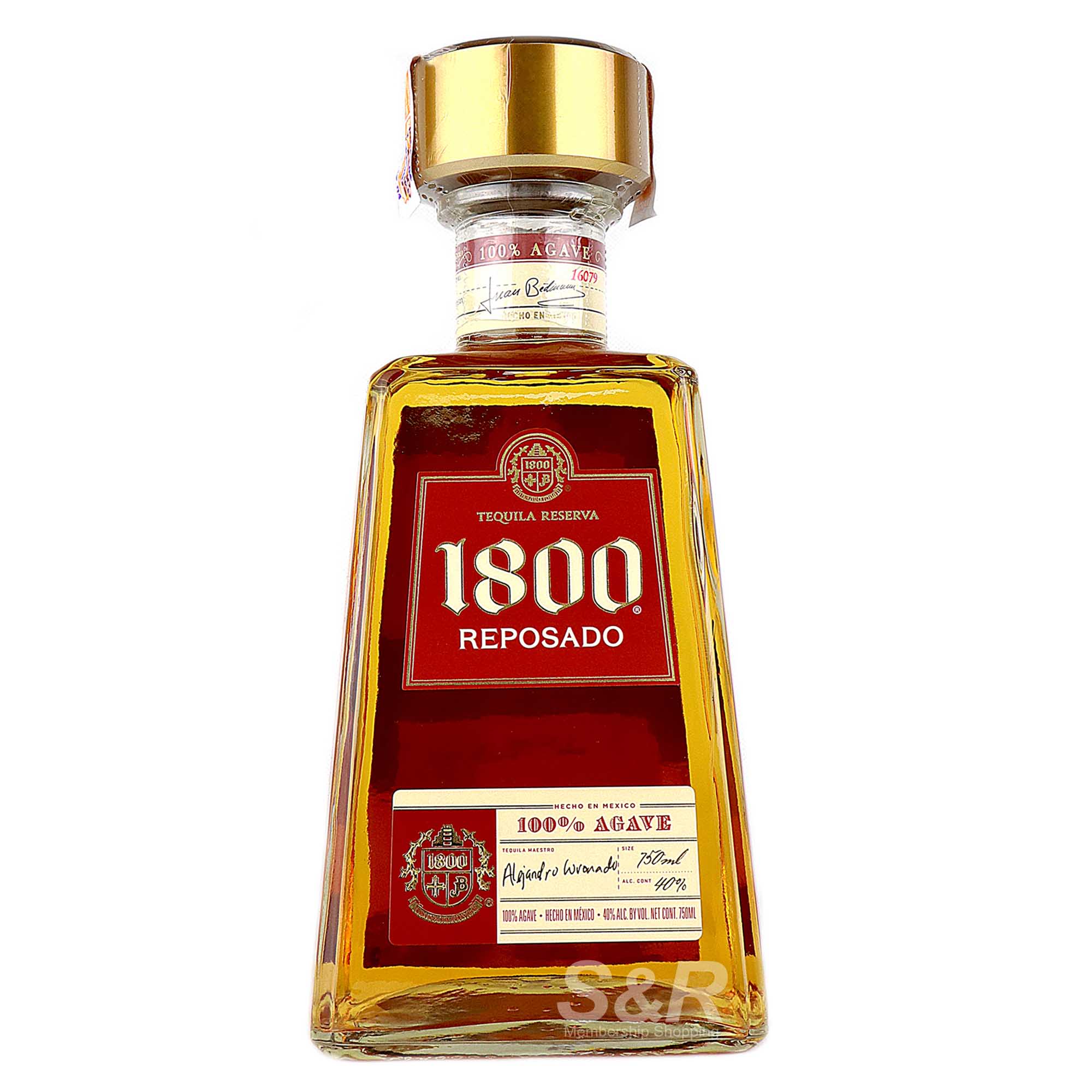 1800 Añejo Tequila Reserva 750mL 1800 Añejo Tequila Reserva 750mL